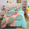 Pink & Blue Cactus Duvet Cover