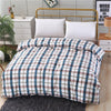 Blue Check Duvet Cover