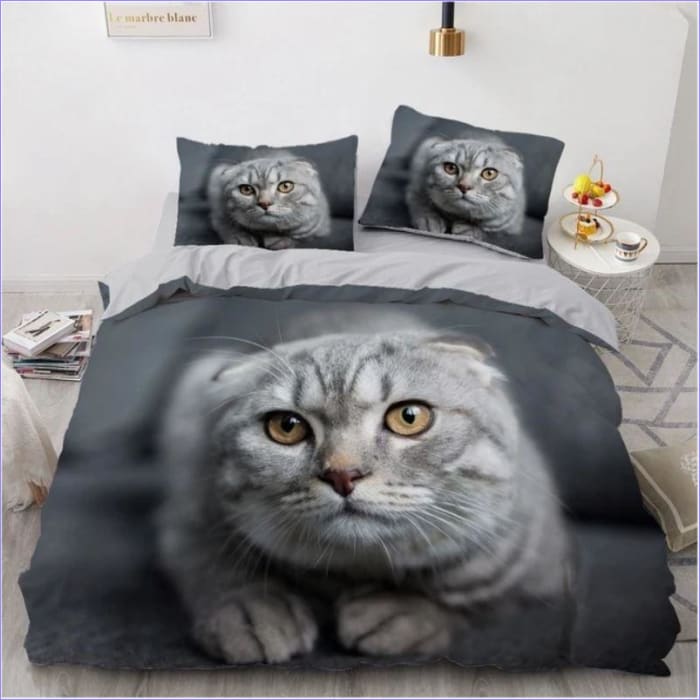 American Shorthair Cat Duvet Cover