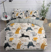 Artistic Cat Duvet Cover