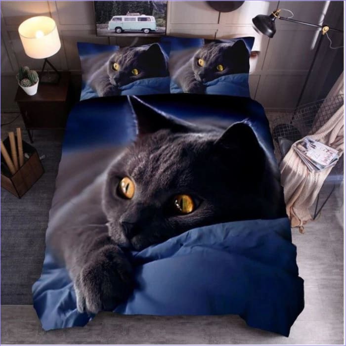 Chartreux Cat Duvet Cover