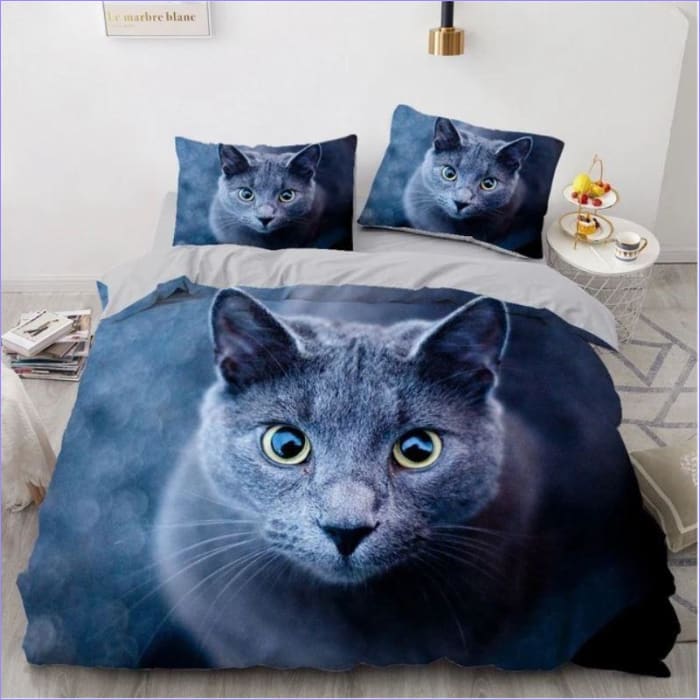 Hunter Cat Duvet Cover