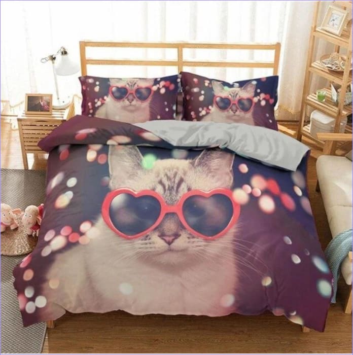 Glamor Cat Duvet Cover