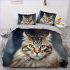 Maine Coon Cat Duvet Cover