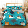 Minimalist Cat Duvet Cover