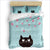 Chat Noir Love Duvet Cover