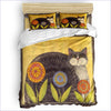 Vintage Painting Cat Duvet Cover