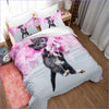 Feather Cat Duvet Cover