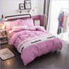 Girl's Pink Cat Duvet Cover