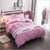 Girl's Pink Cat Duvet Cover