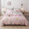 Pink Cat Duvet Cover