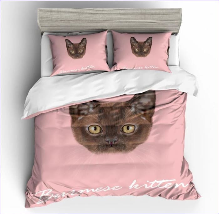 Burmese Cat Duvet Cover