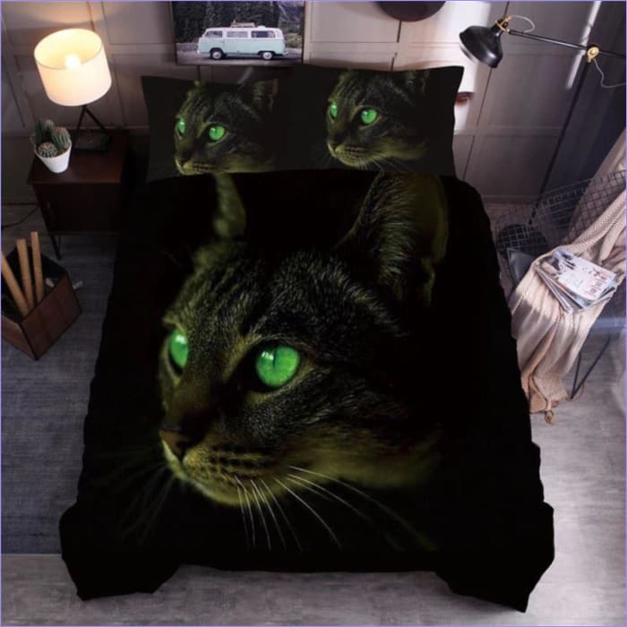 Black Cat Duvet Cover 200x200