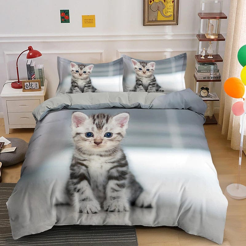 Kitten Duvet Cover 1 Person