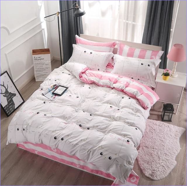 Kawaii Cats Duvet Cover