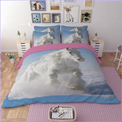 Siberian Horse Duvet Cover