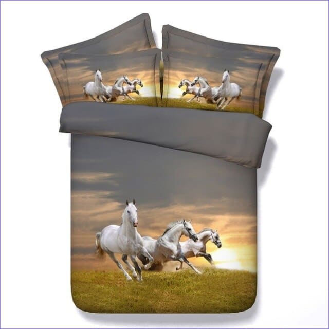 Prairie Horse Duvet Cover