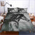 Gray Horse Duvet Cover