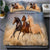 Racing Horses Duvet Cover