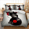 DJ Dog Duvet Cover