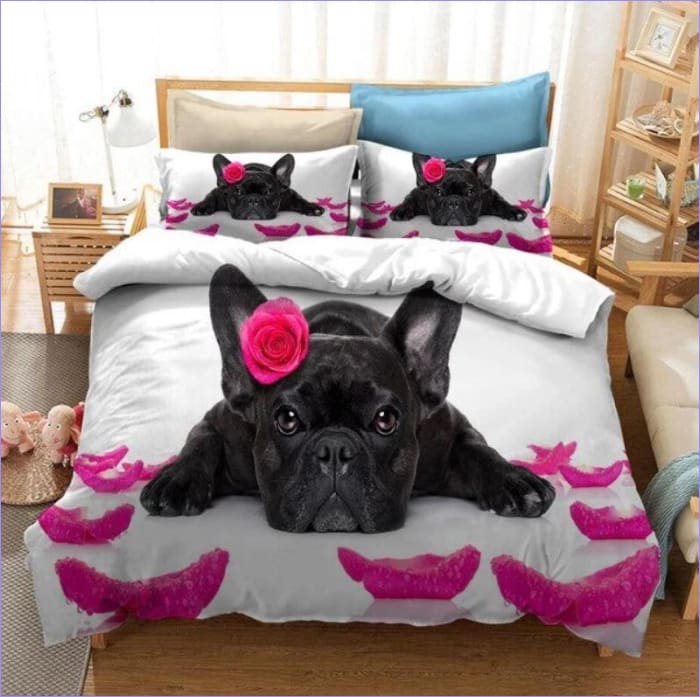 Glamor Dog Duvet Cover