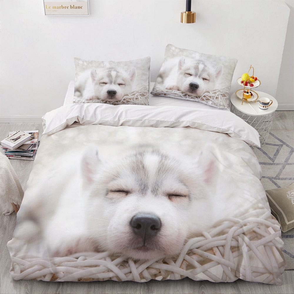 Husky Dog Duvet Cover