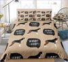 Woof Dog Duvet Cover