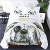 Bohemian Dog Duvet Cover