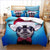 Christmas Dog Duvet Cover