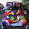 Artistic Chihuahua Duvet Cover