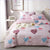 Pink Heart Duvet Cover