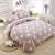 Beige Hearts Duvet Cover