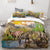 Cotton Dinosaur Duvet Cover