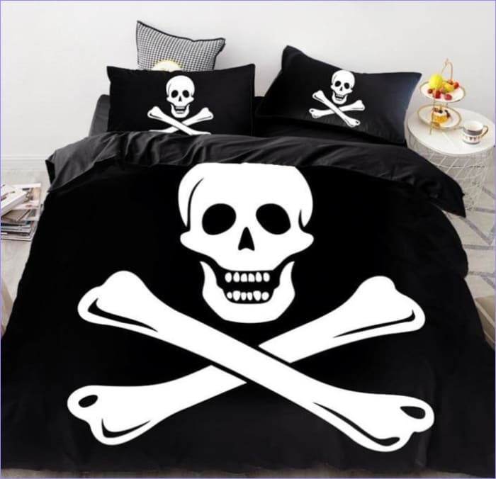 Pirate Flag Duvet Cover