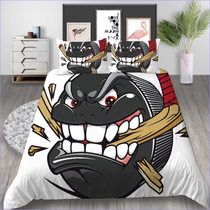 Hockey Kids Duvet Cover