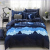 Night Mountains Kids Duvet Cover