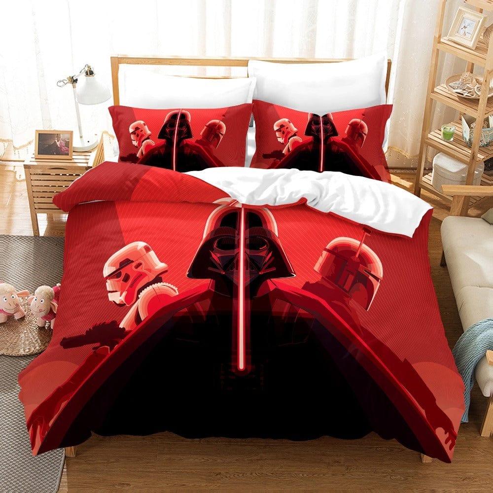 Red Star Wars Children's Duvet Cover