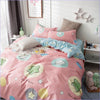 Pink Star Duvet Cover