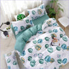Bicolor Leaf Duvet Cover