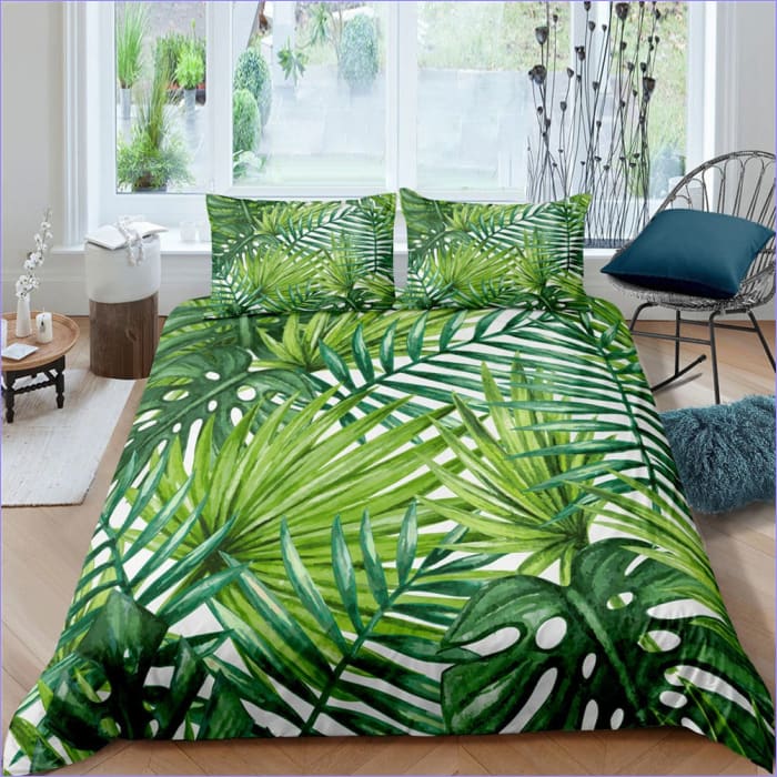 Palm Leaves Duvet Cover