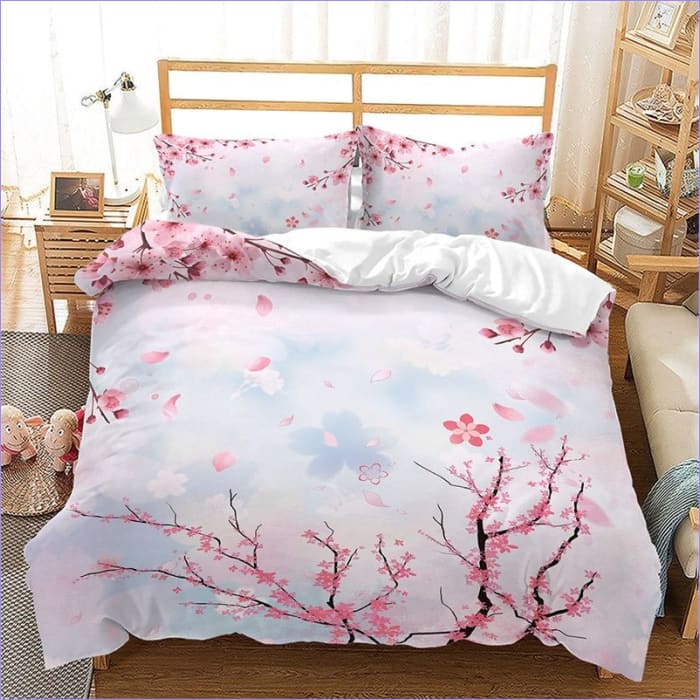 Japanese Cherry Blossom Duvet Cover