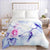 Rose Flower and Birds Duvet Cover