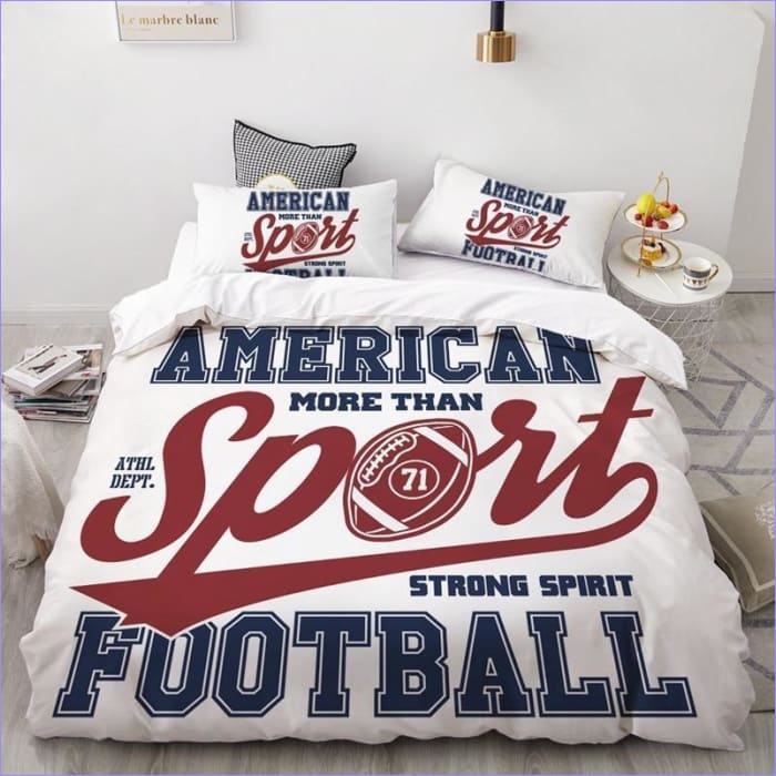 Sport American Football Duvet Cover