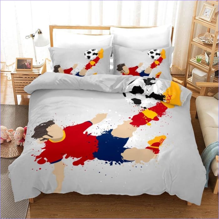 Spain Football Duvet Cover