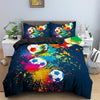 Dark Foot Splash Duvet Cover