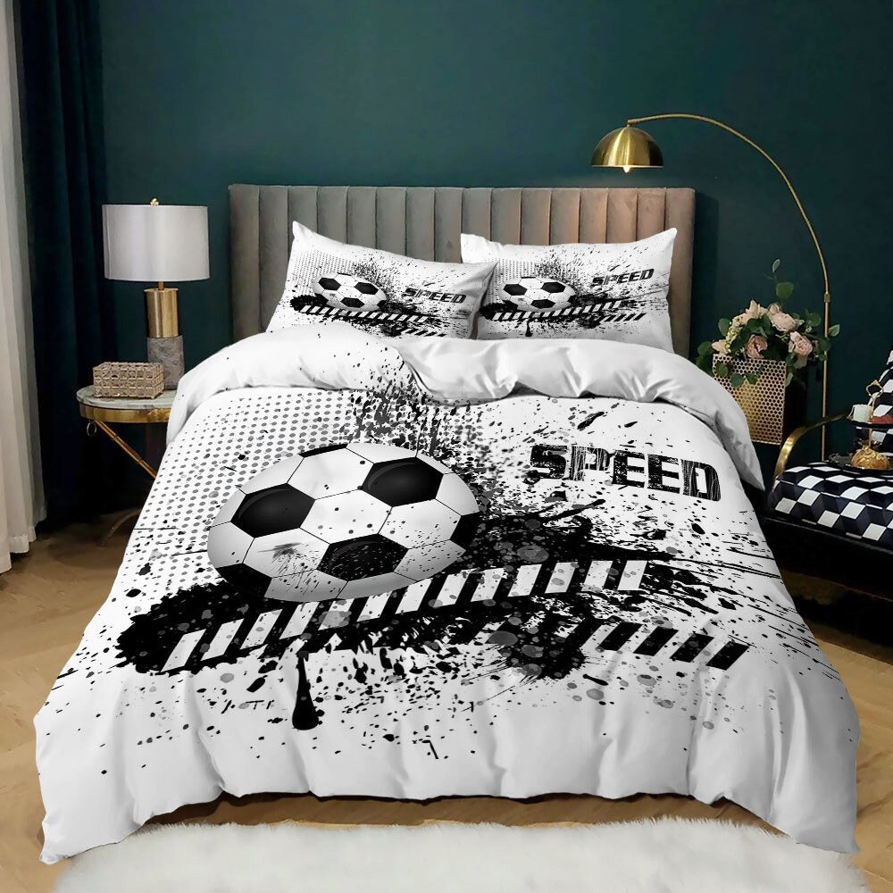 Football Speed Duvet Cover