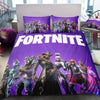 Fortnite Single Duvet Cover Purple