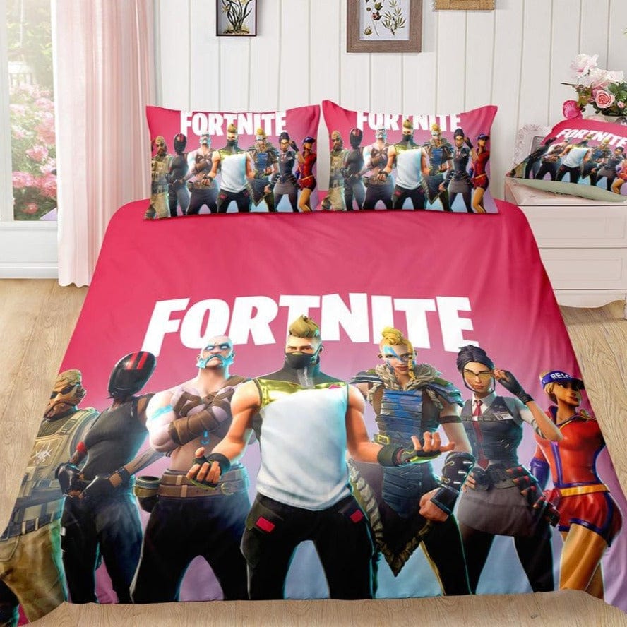 Fortnite Duvet Cover 220x240 Red