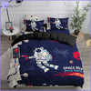 Astronaut Galaxy Duvet Cover