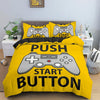 Yellow Gamer Duvet Cover 220x240